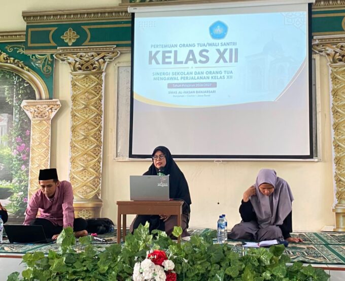 SMA Plus Al-Hasan Banjarsari Gelar Sosialisasi Tes Kemampuan Akademik (TKA) 2026 bagi Siswa Kelas XII